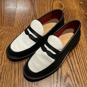 Aime leon dore two tone loafers